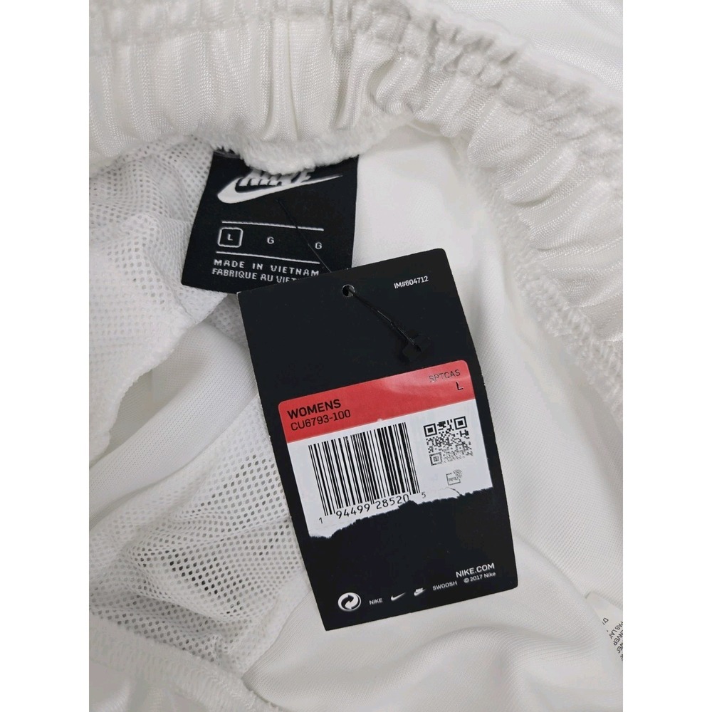 NWT Nike EQUALITY Sisterhood‎ Lace-Up Poly Knit Track Pants CU6793-100 Size L - Picture 13 of 14